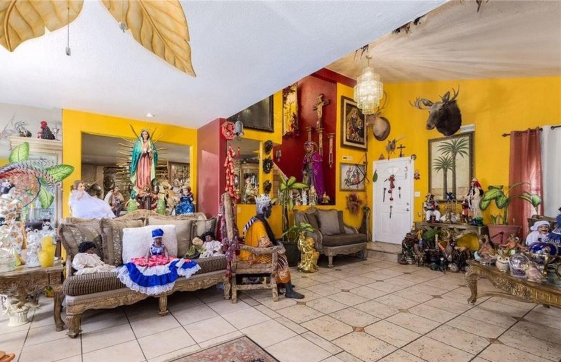 The house of statues, Nevada, USA 