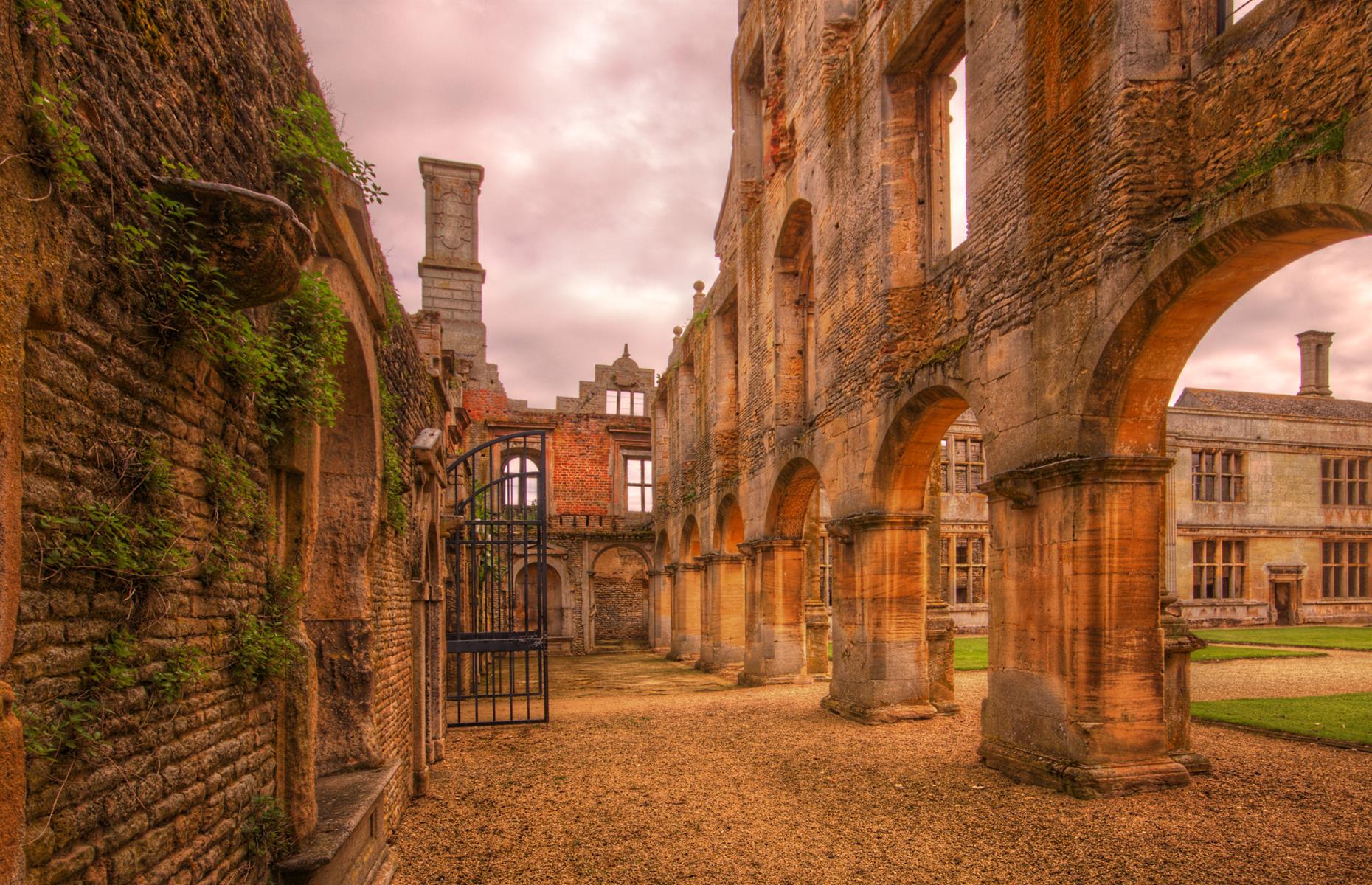 Kirby Hall, England, Großbritannien