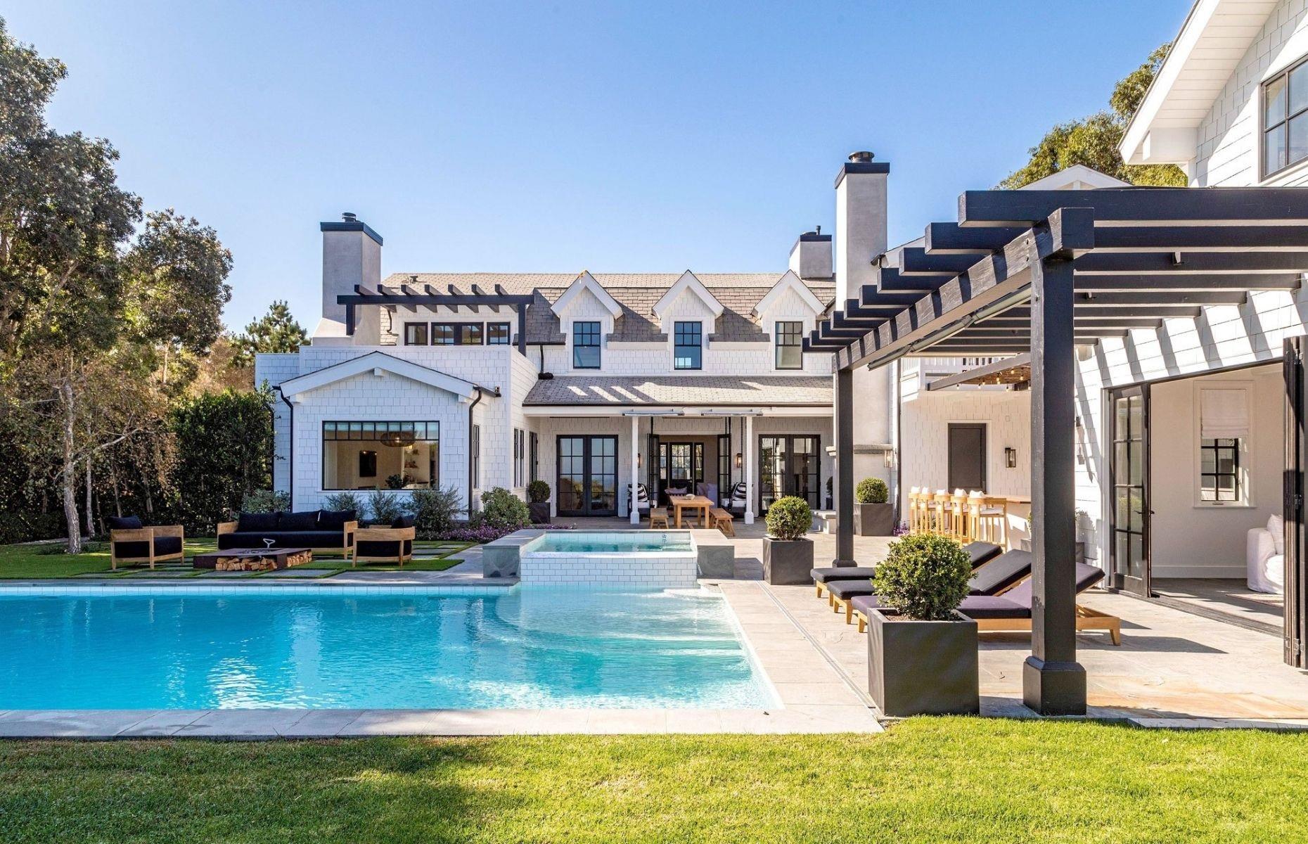Chris Martin's Malibu home, California, USA
