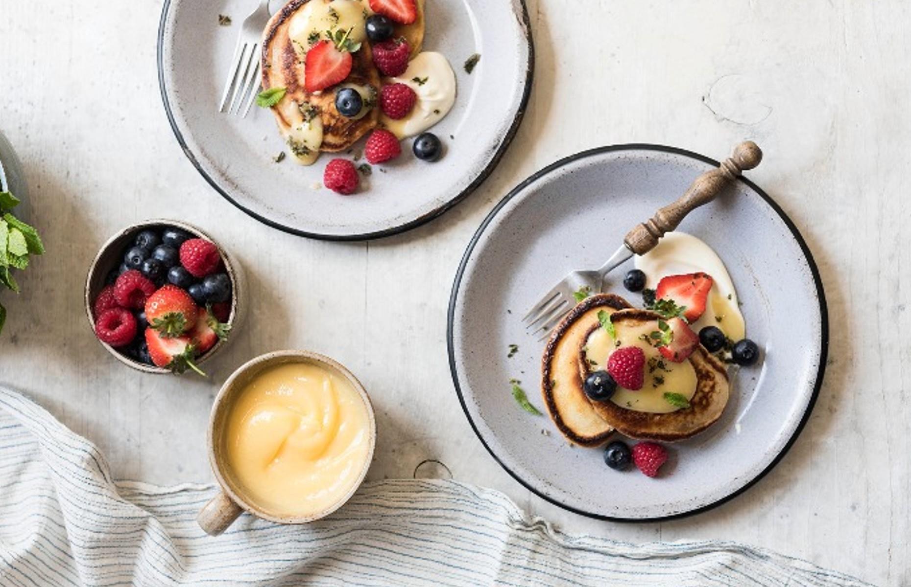 Buttermilk drop pancakes