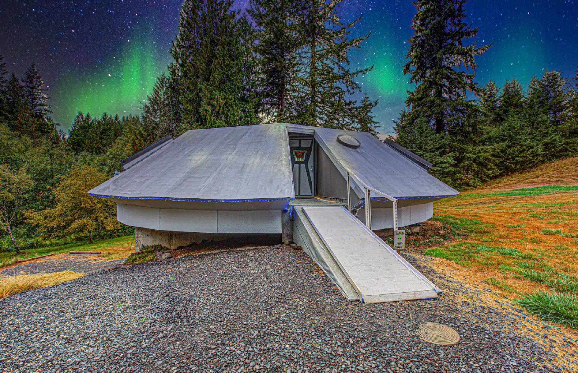 Abgestürztes Raumschiff, Washington, USA 