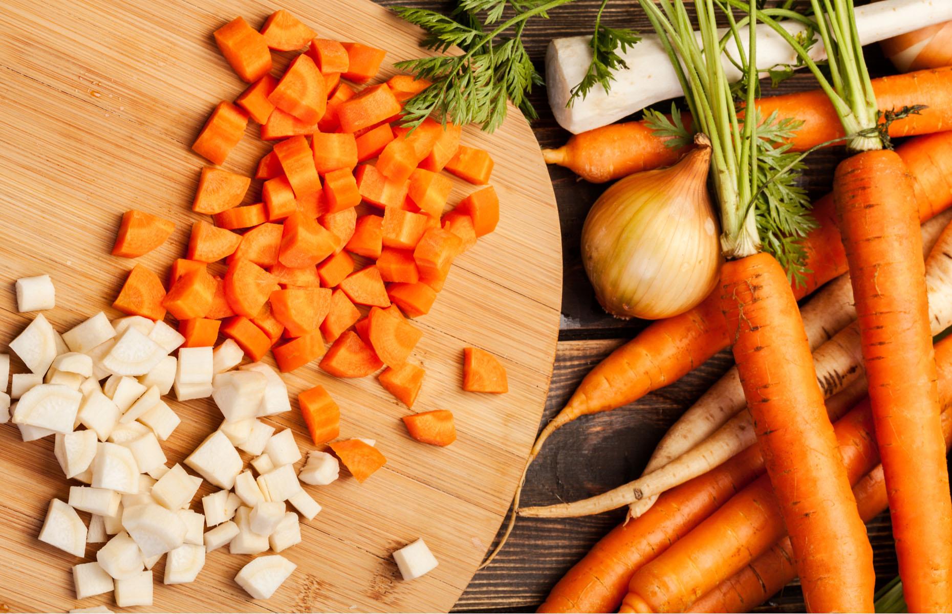 11. Add vegetables towards the end of a stew