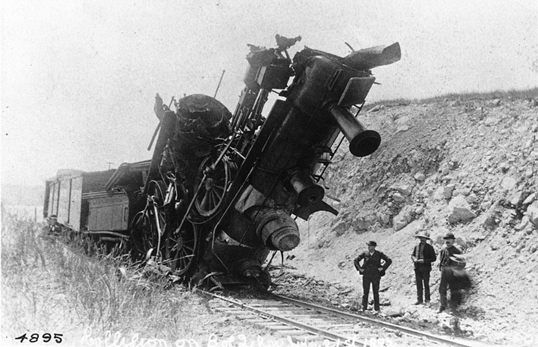 1895: collision on the Bay of Quinte Railway, Ontario
