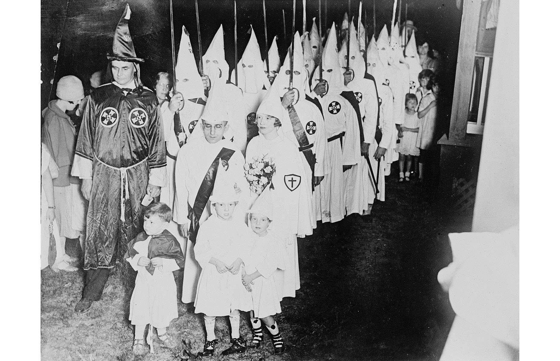 c.1921: The revival of the Ku Klux Klan