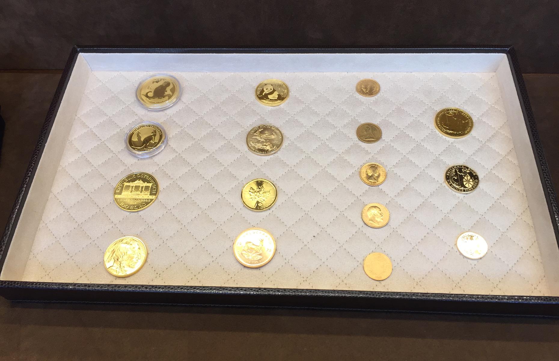 Why is the premium higher on small gold coins?