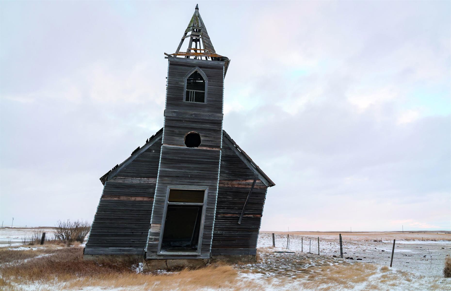 Rocky Valley Lutheran Church, Dooley, Montana, USA