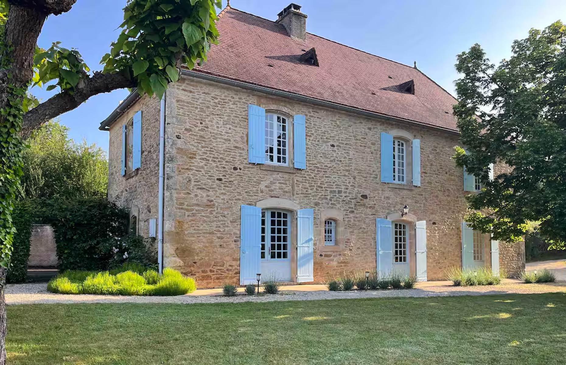 Romantic stone farmhouse, Occitanie, France