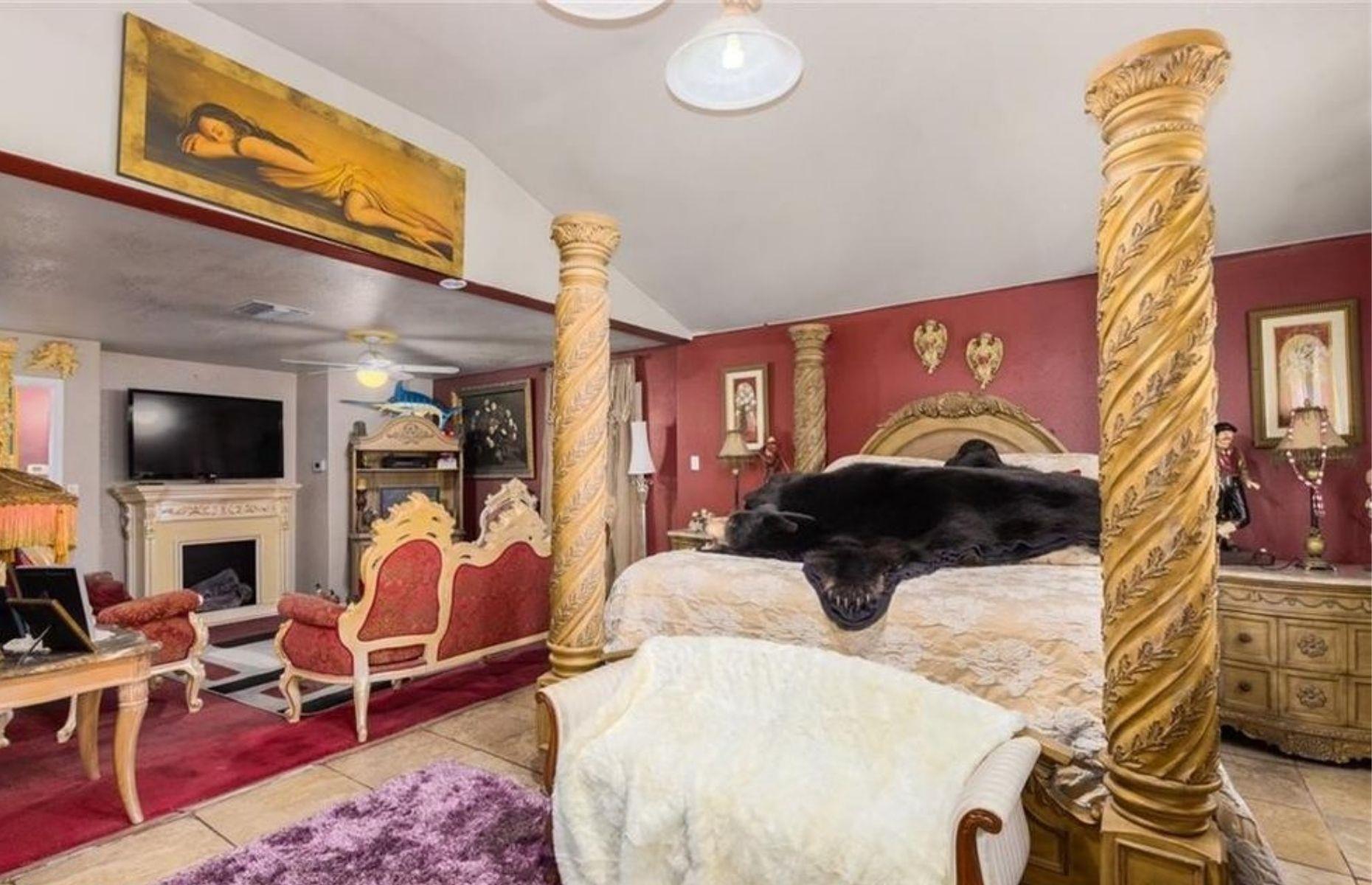 The house of statues, Nevada, USA 