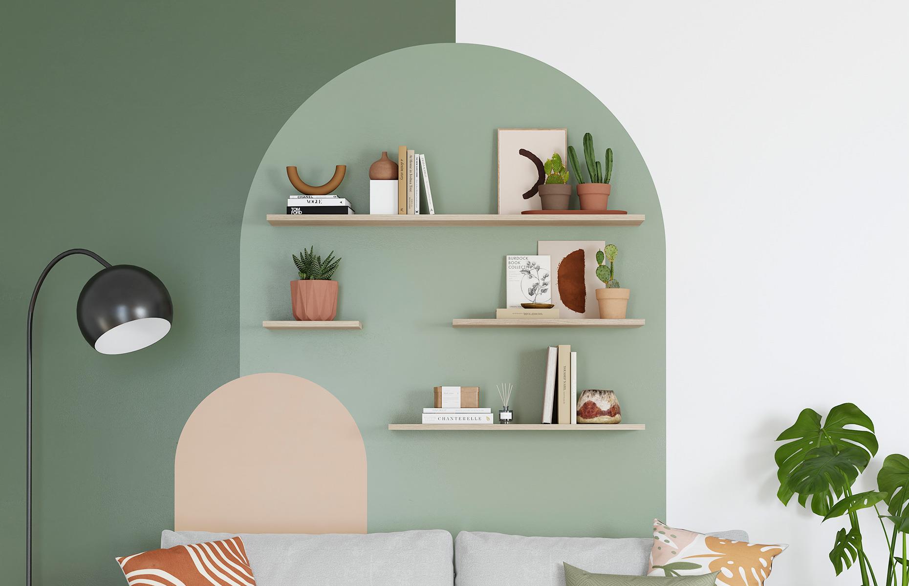 Highlight shelving