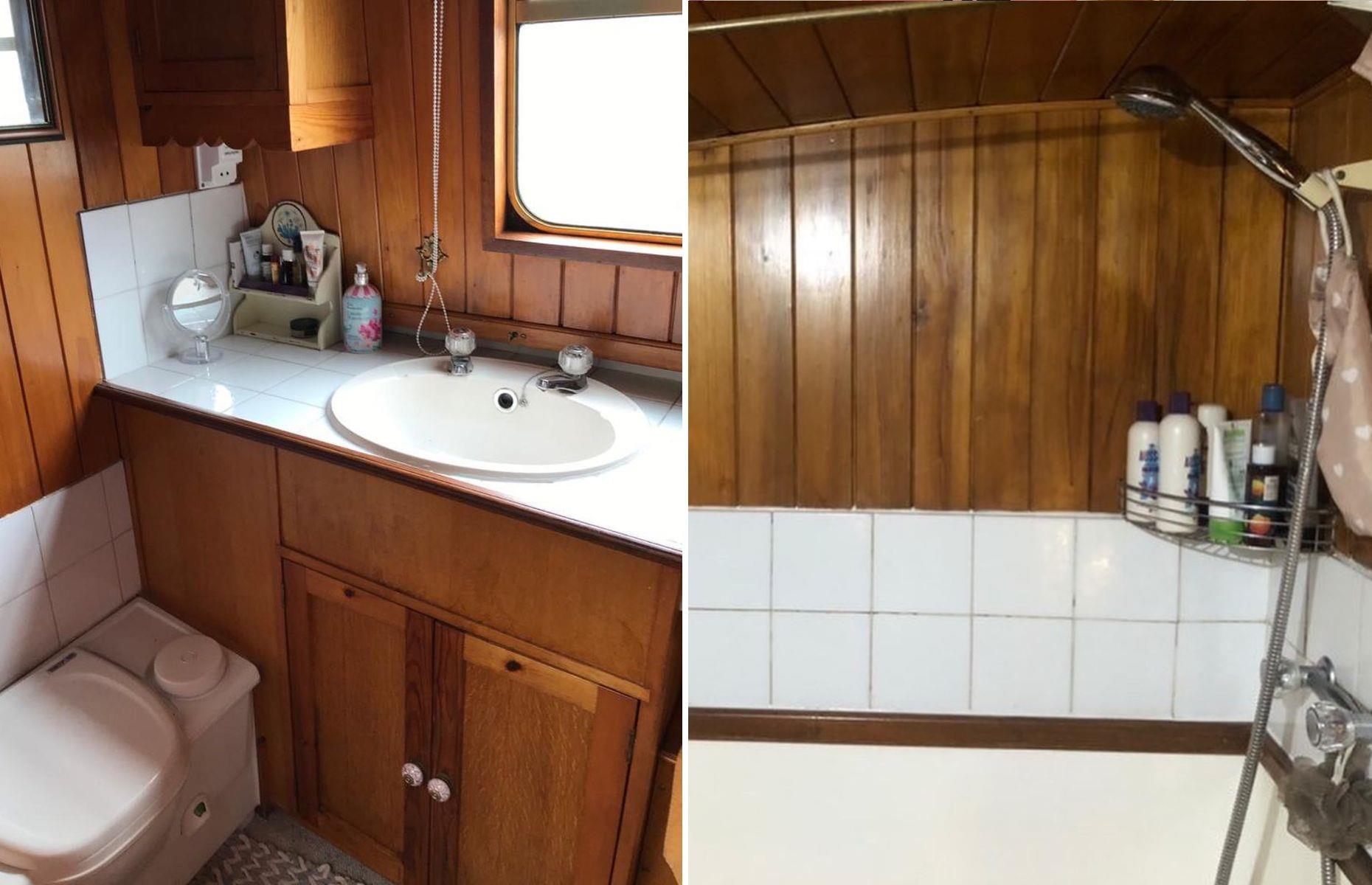 Bathroom: before