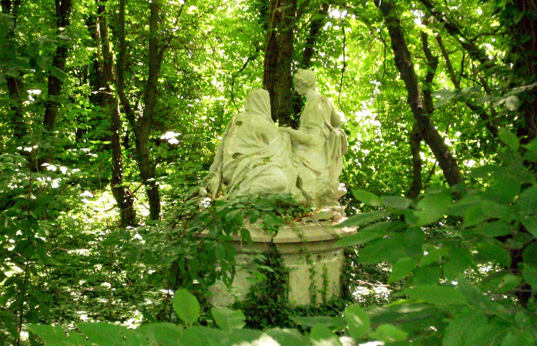Ornate statues