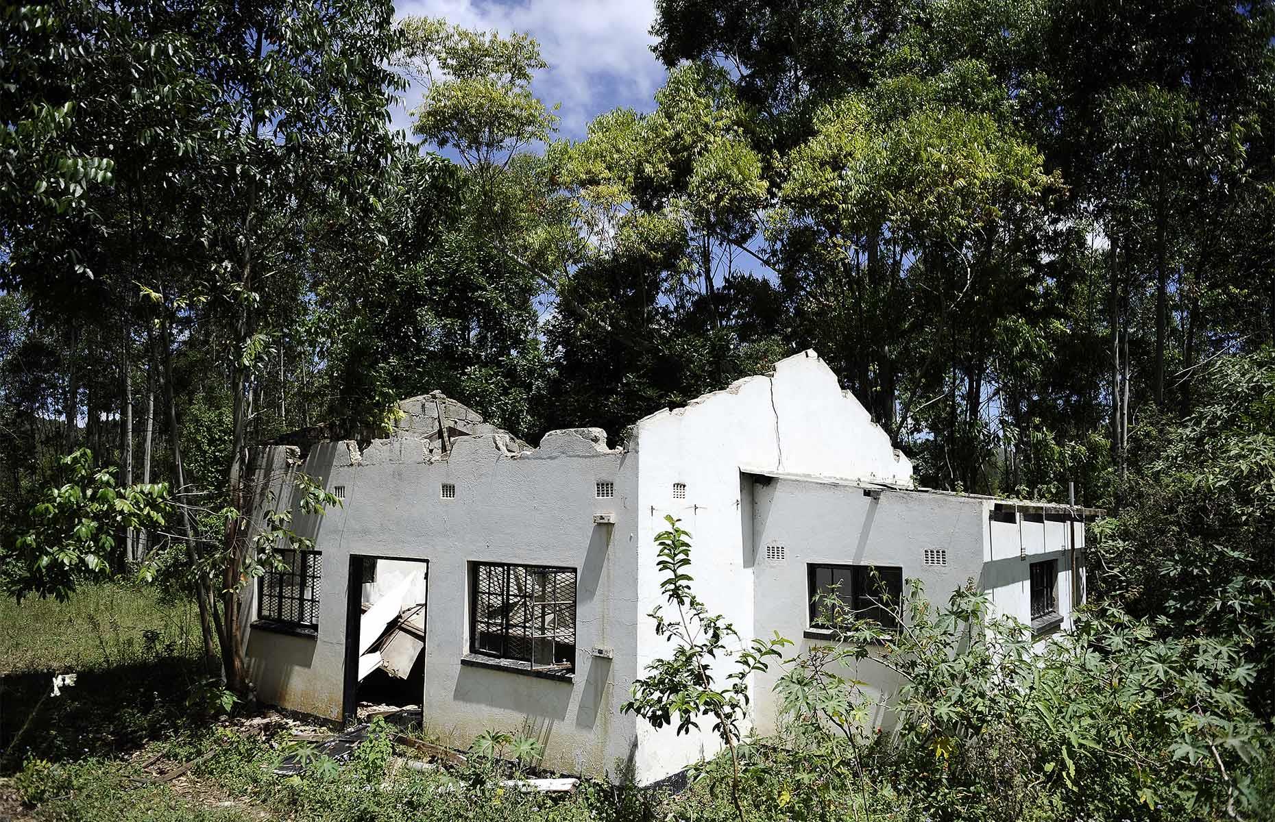 The asbestos mining town of Bulembu, Hhohho, Eswatini