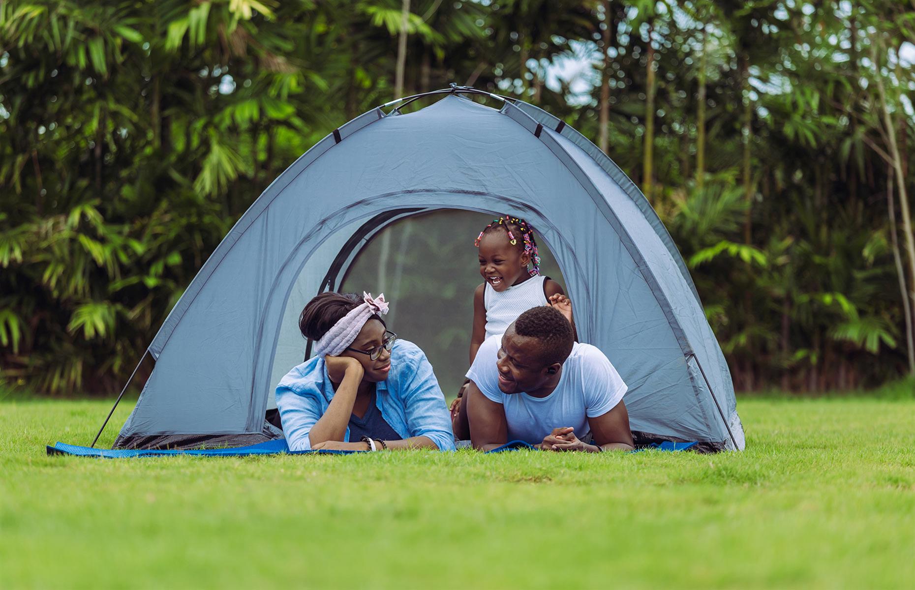 6. Hire out your garden for camping