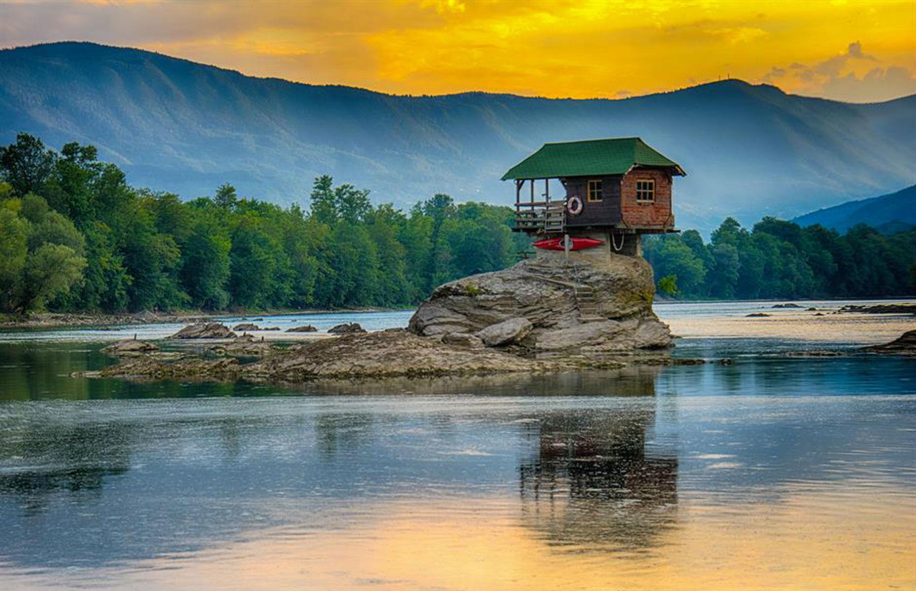 Casa del río Drina, Bajina Basta, Serbia