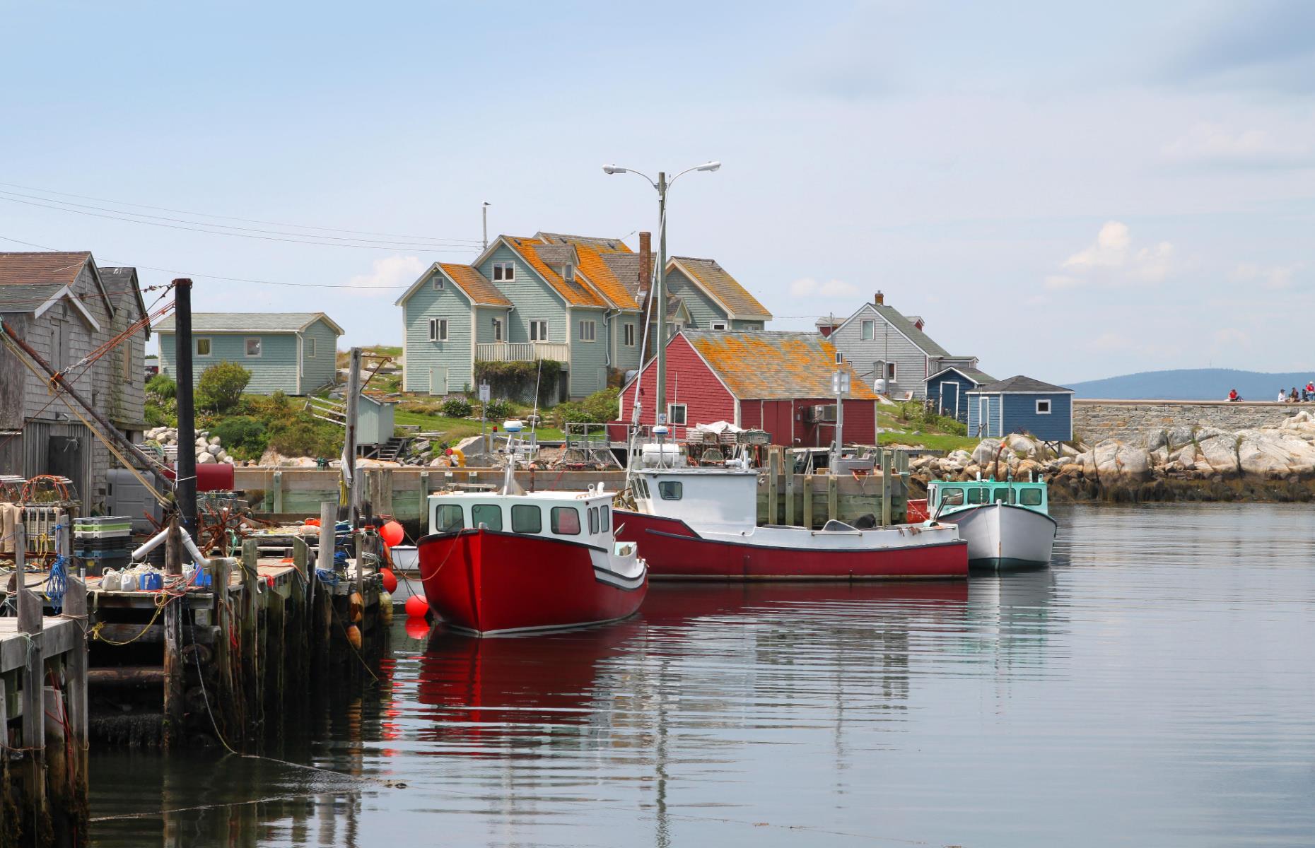 Now: Peggy’s Cove, Nova Scotia 