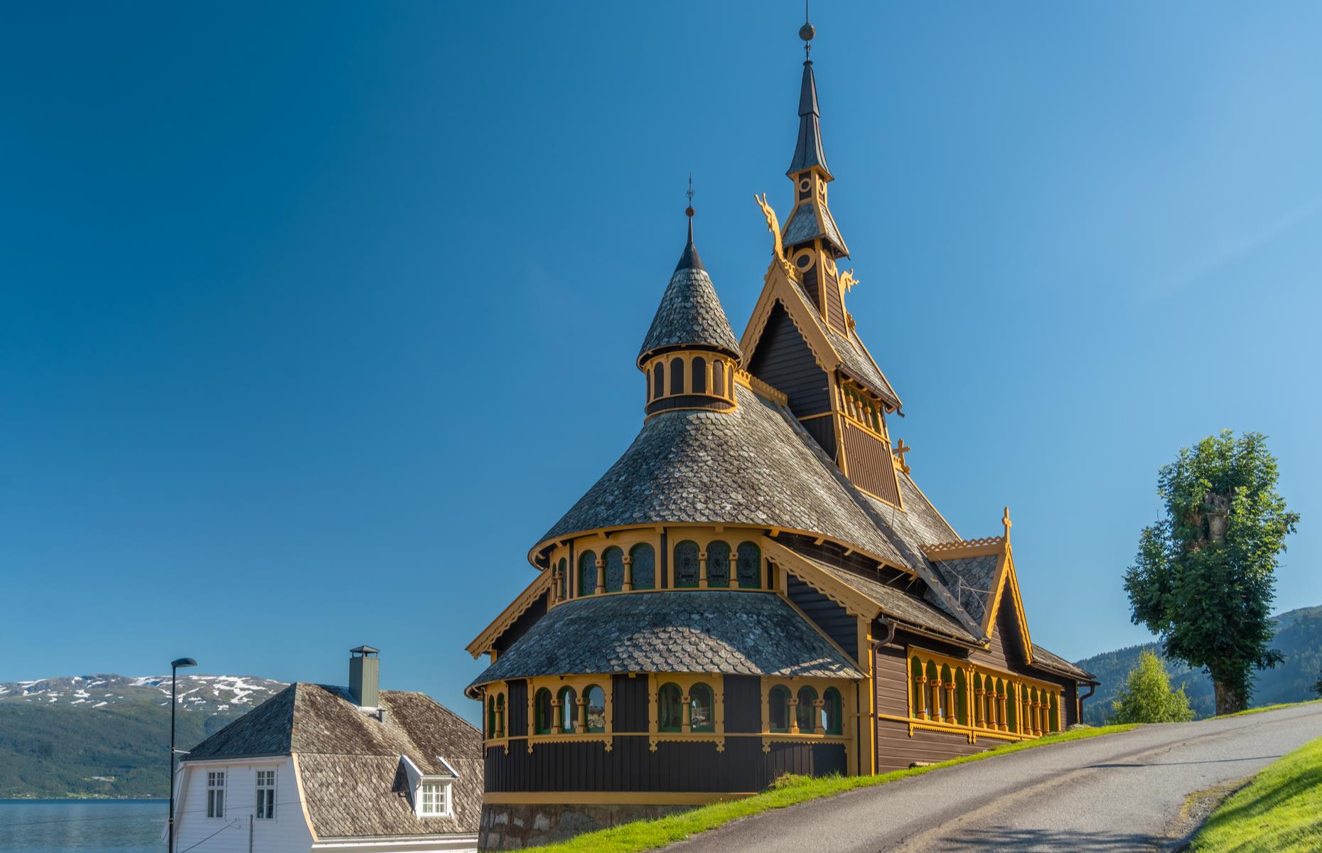 St Olaf's Church, Norway: Frozen
