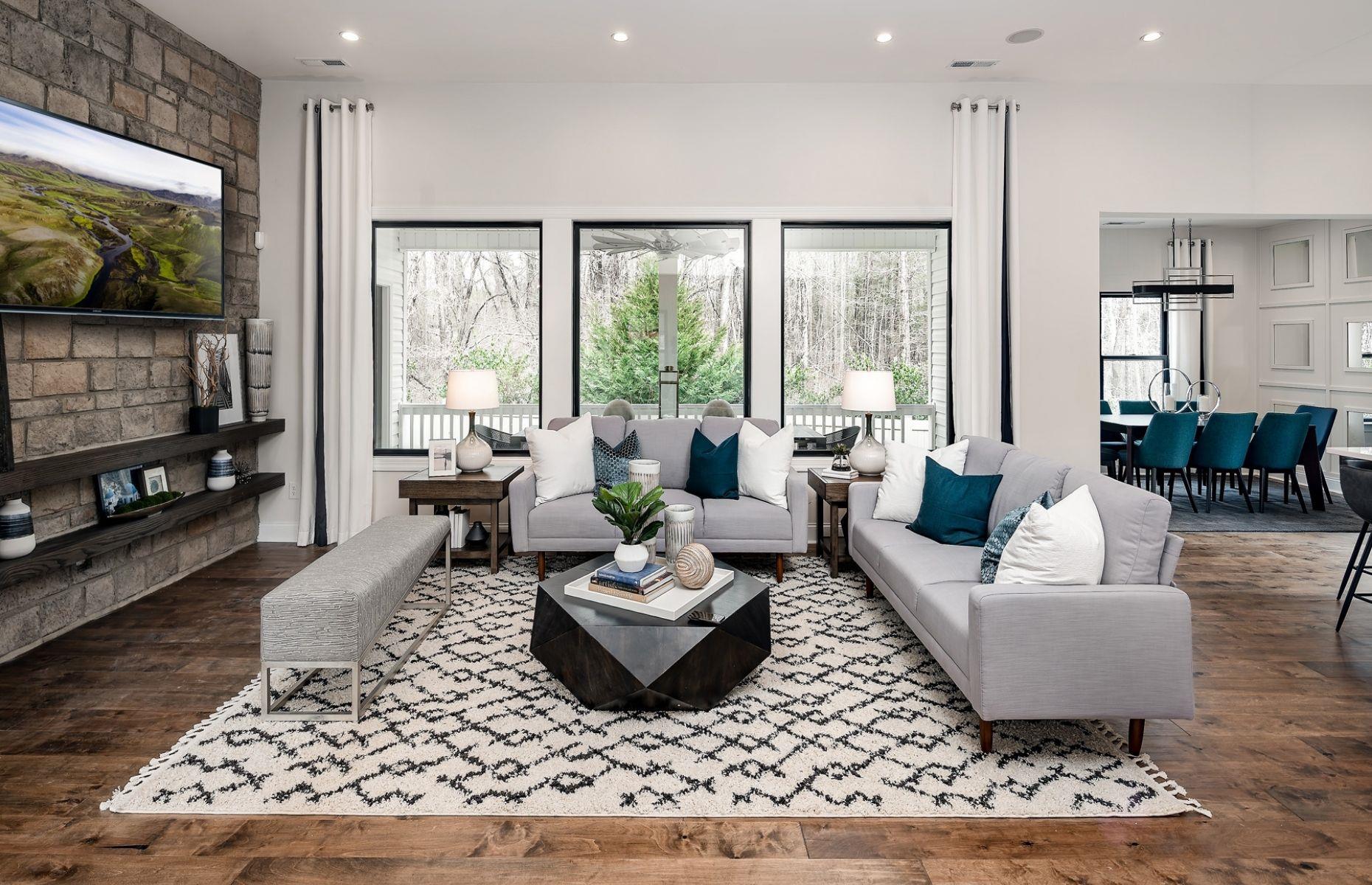 Modern farmhouse, North Carolina, USA
