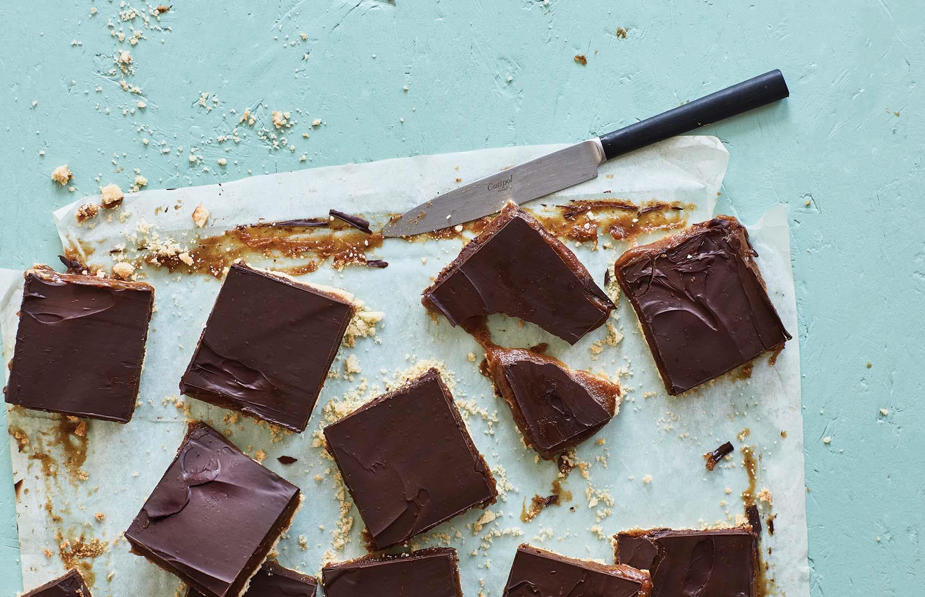 Vegan millionaire's shortbread