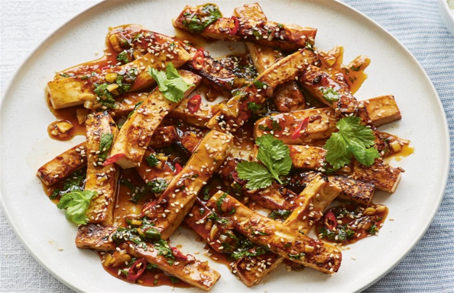 Vietnamese lemongrass tofu