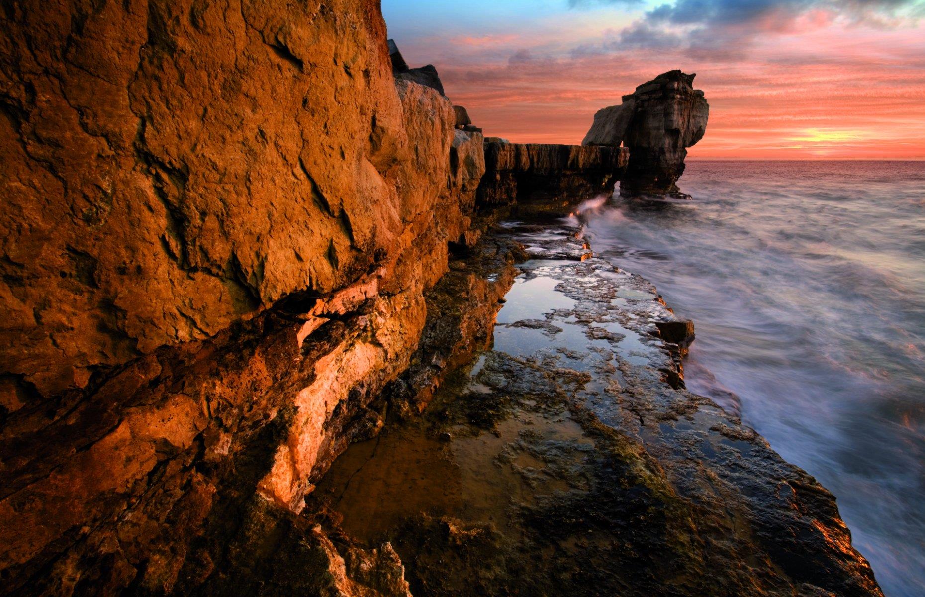 April: Portland Bill, Dorset 