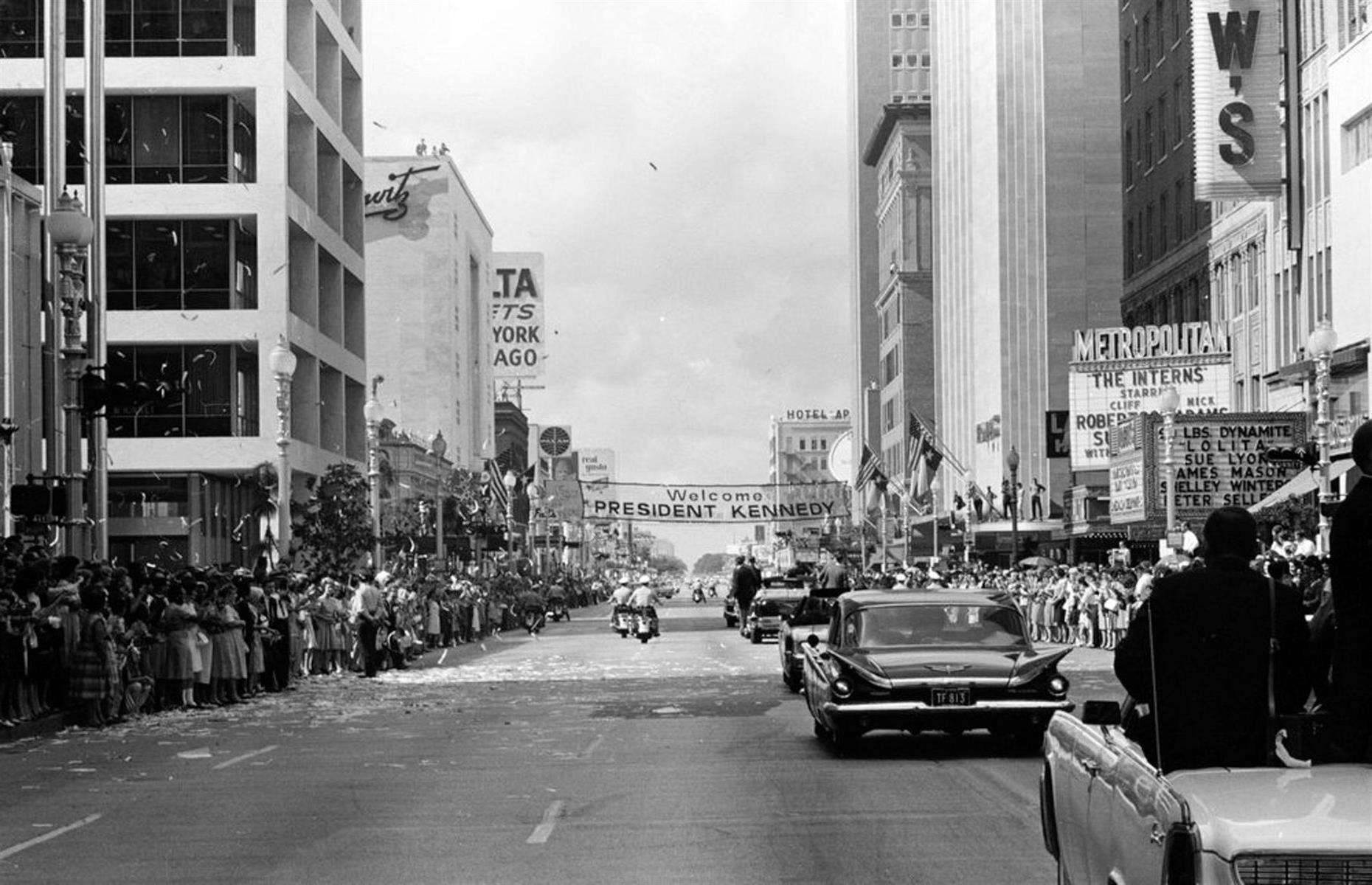 Then: Main Street, Houston, Texas