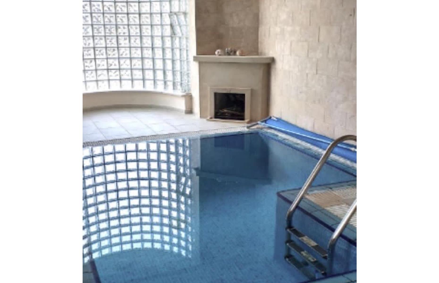 Just a heated indoor pool