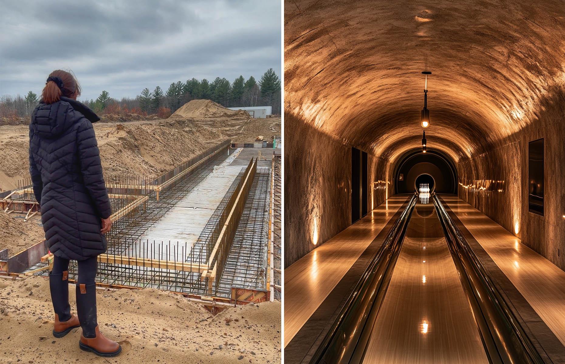 A bowling alley with a difference