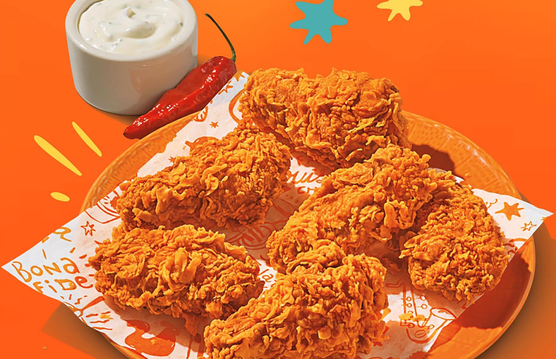 Ghost Pepper Wings, Popeyes