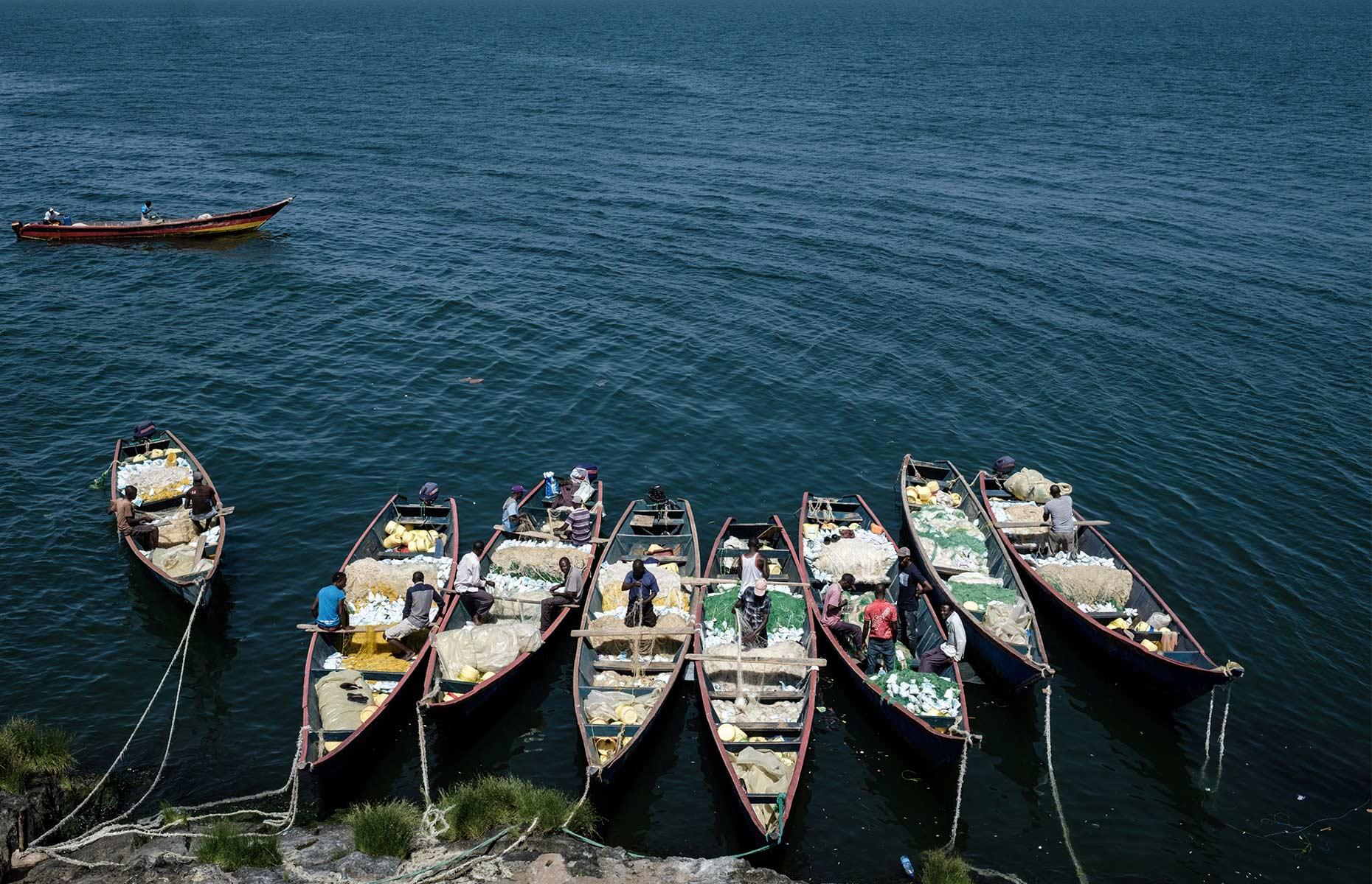 Migingo Island, Lake Victoria, Africa