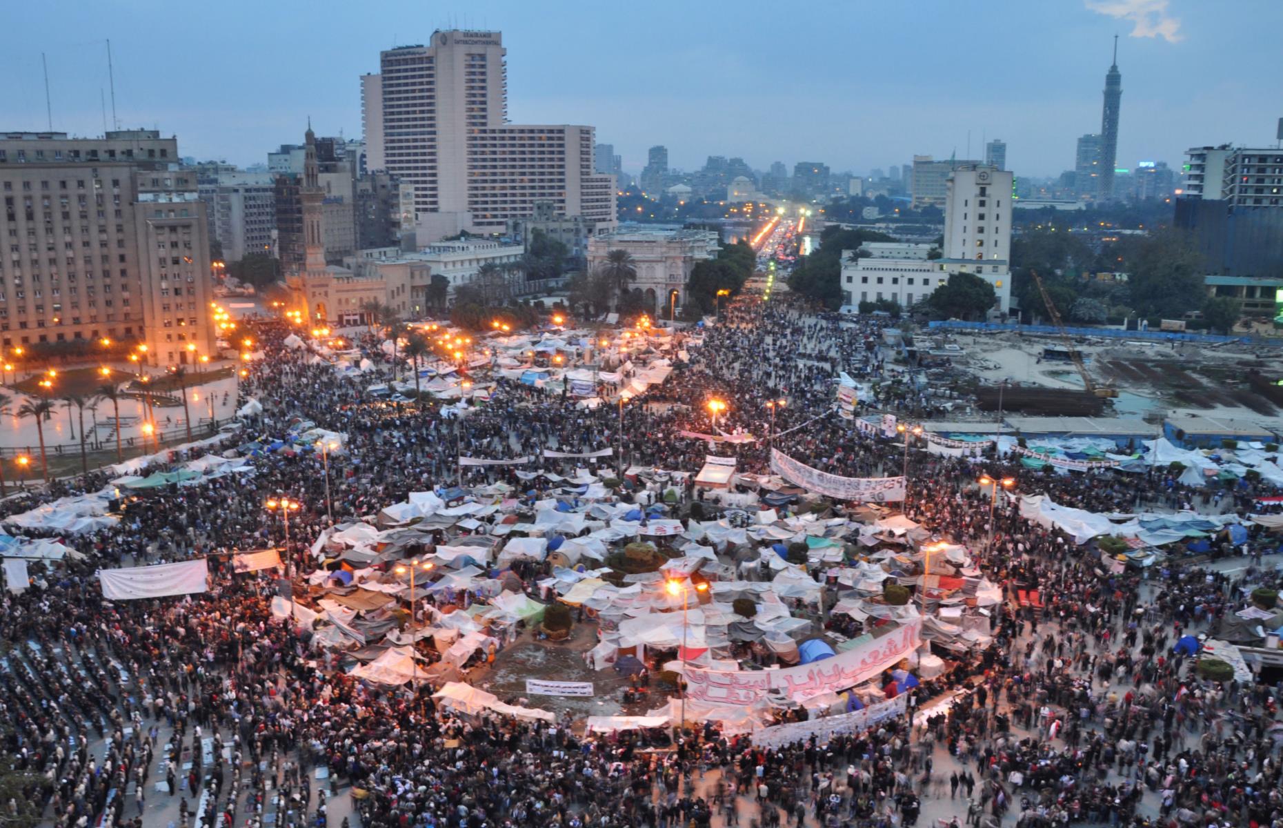 2011: Arab Spring protests