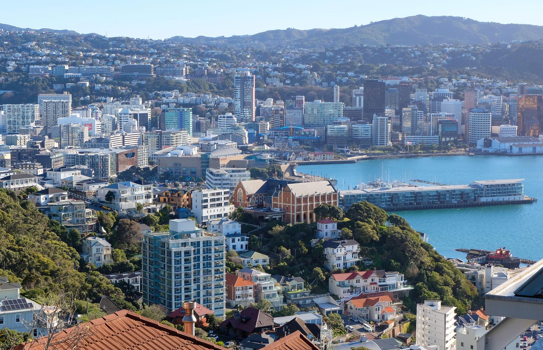 Wellington, New Zealand: 1,324 square feet (123sqm) 