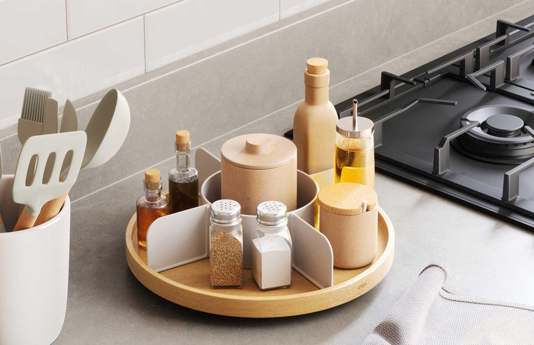 Whirl in a Lazy Susan