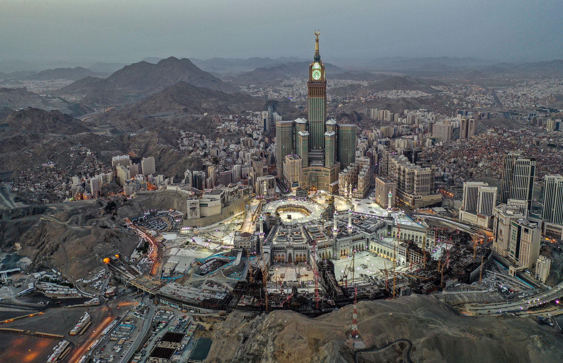 Makkah Royal Clock Tower, Mecca, Saudi Arabia