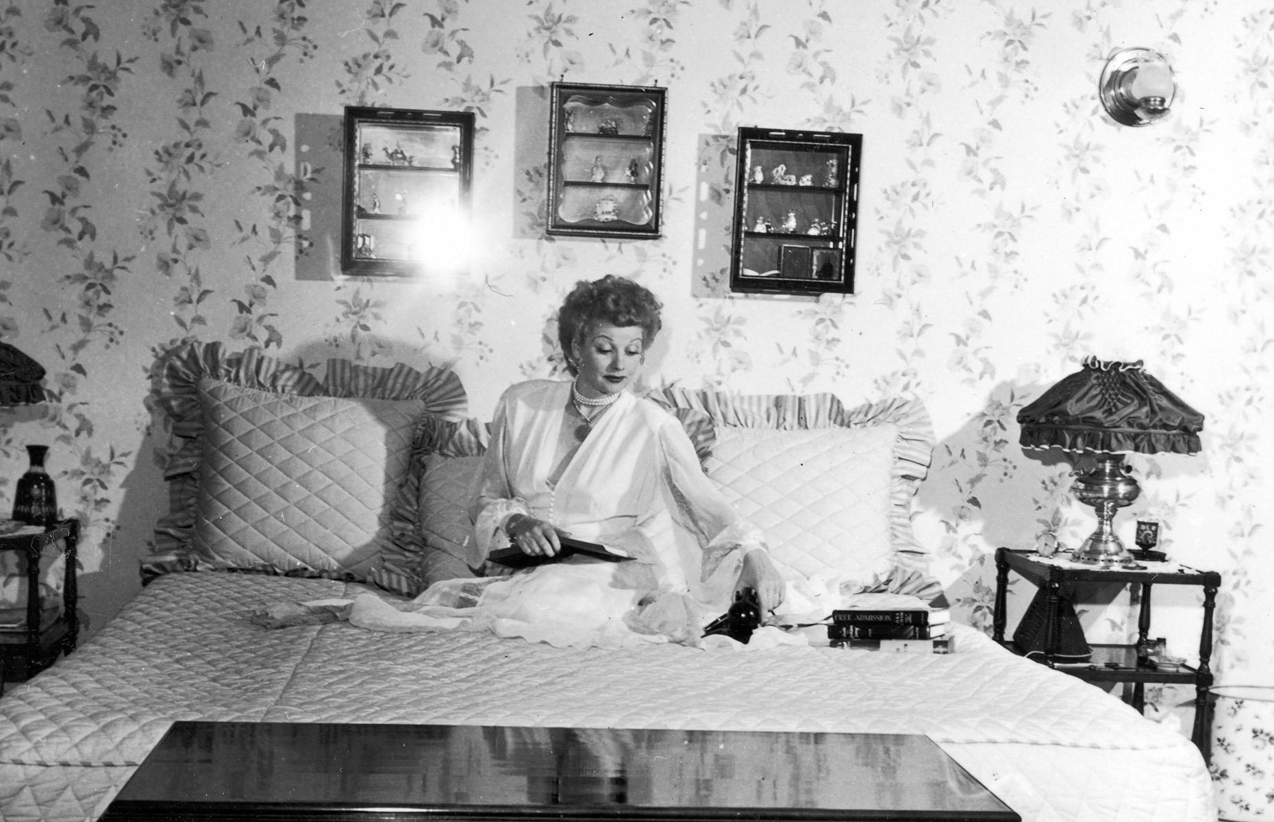 Lucille Ball's haunted family home