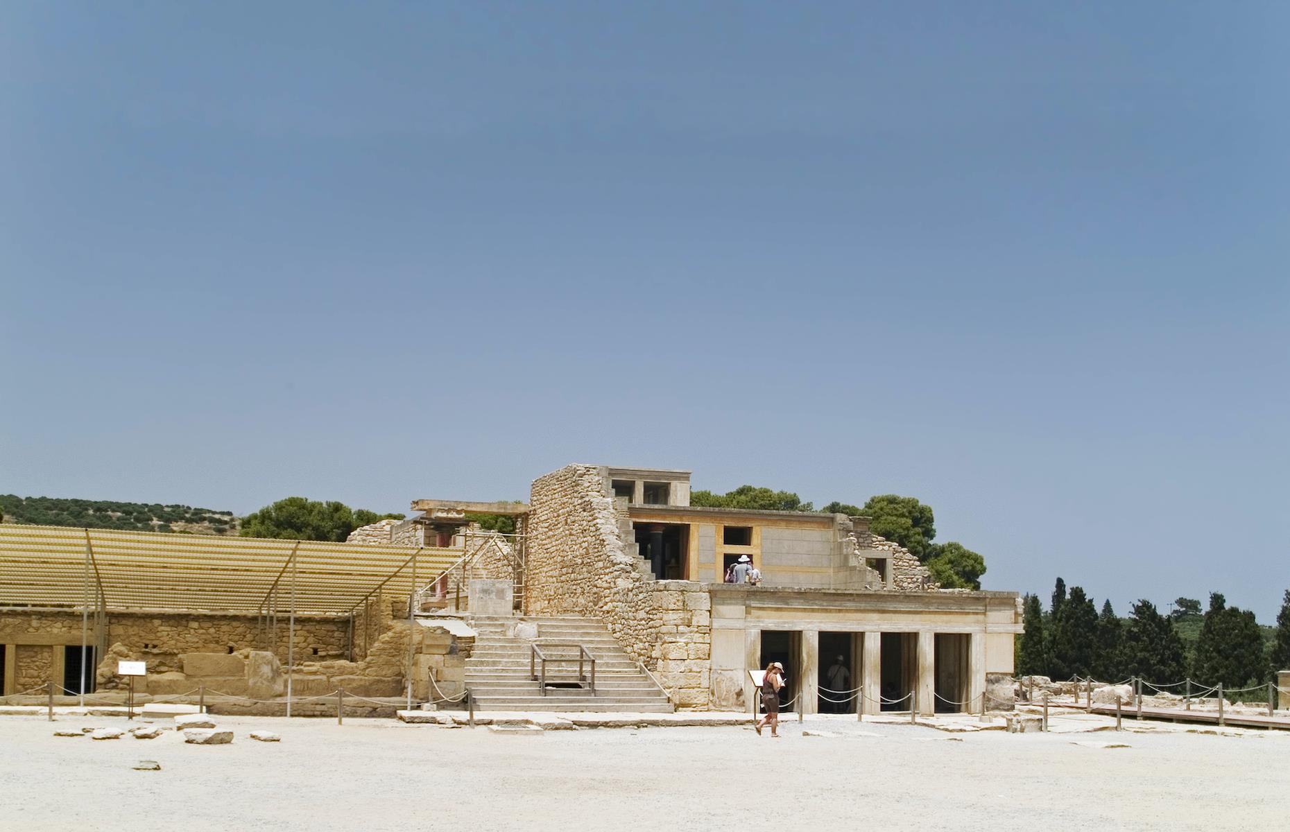 Before: Knossos Palace, Greece