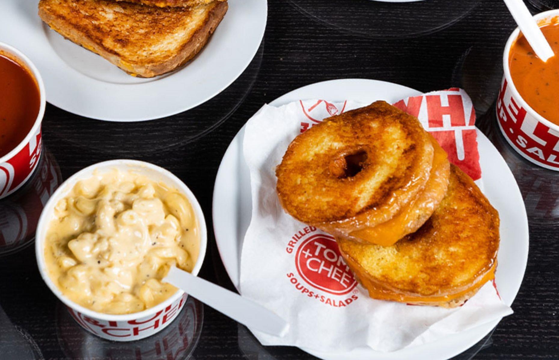 2. Grilled Chee Donut, Tom and Chee, various locations  