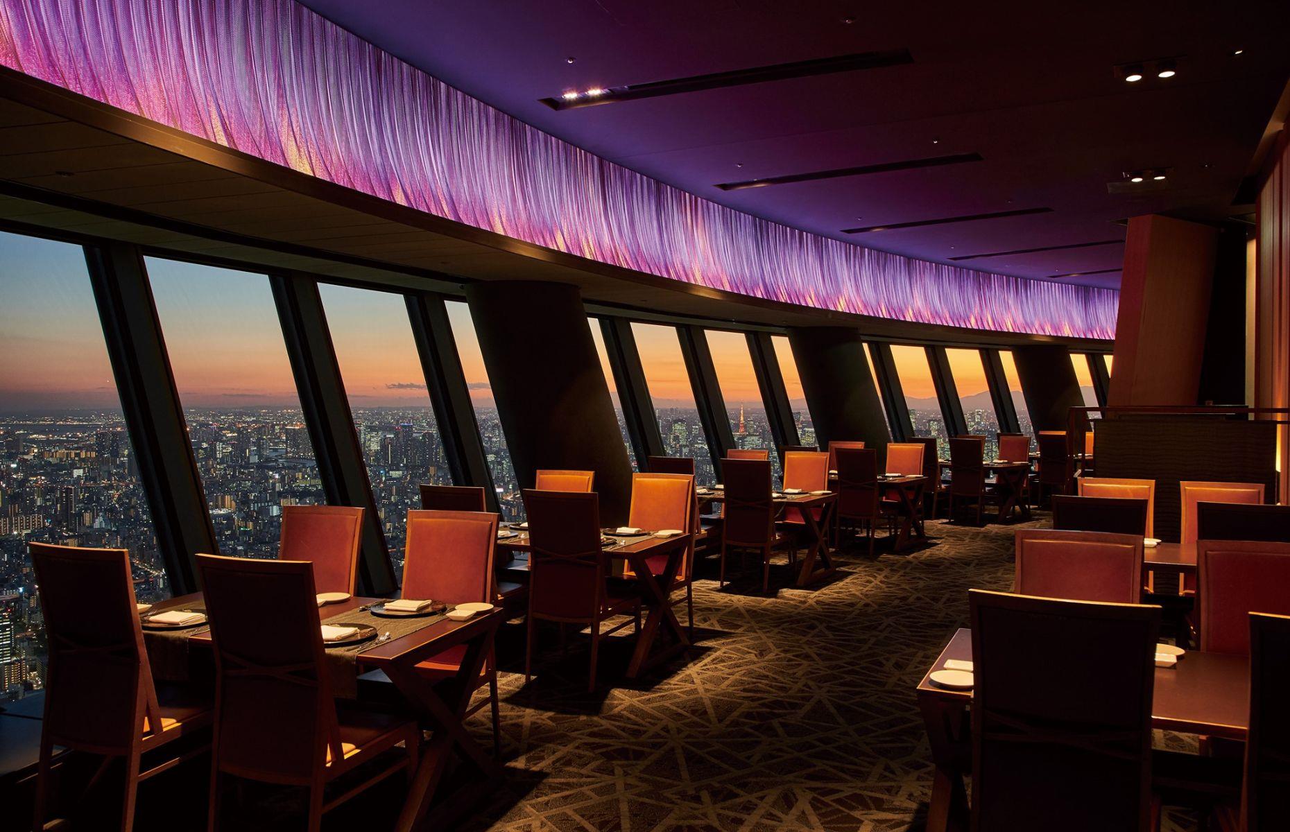 12. Sky Restaurant 634 (Musashi), Tokyo Skytree, Tokyo, Japan
