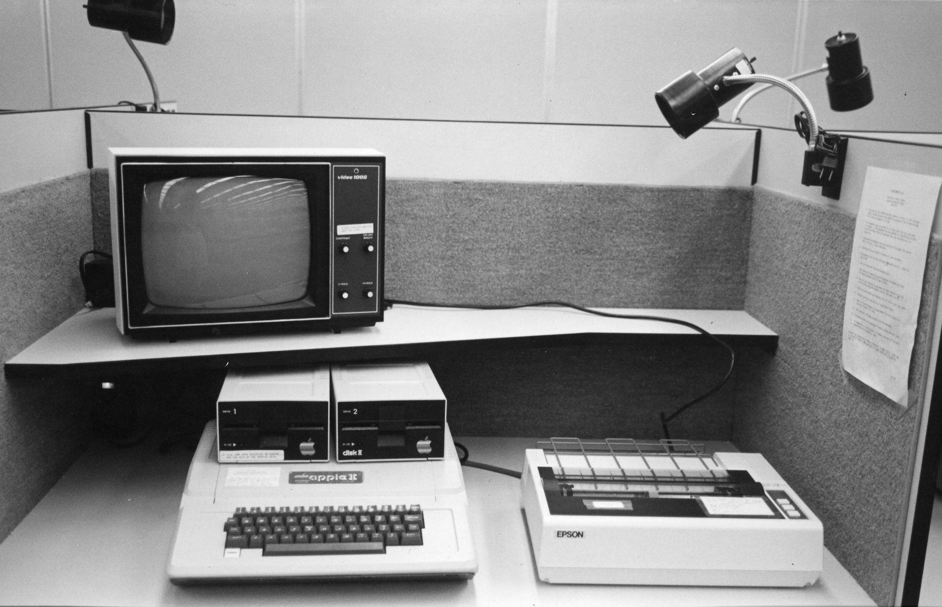 1980: dot Matrix printer