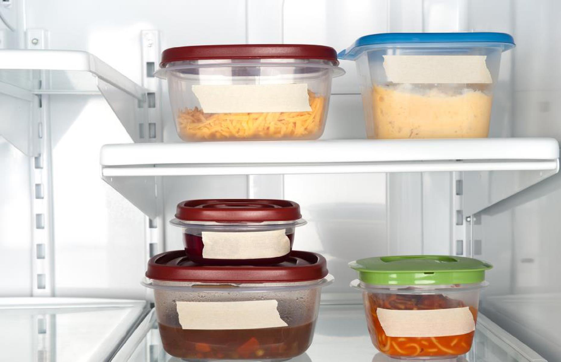 14. Leftovers need to cool down before going in the fridge