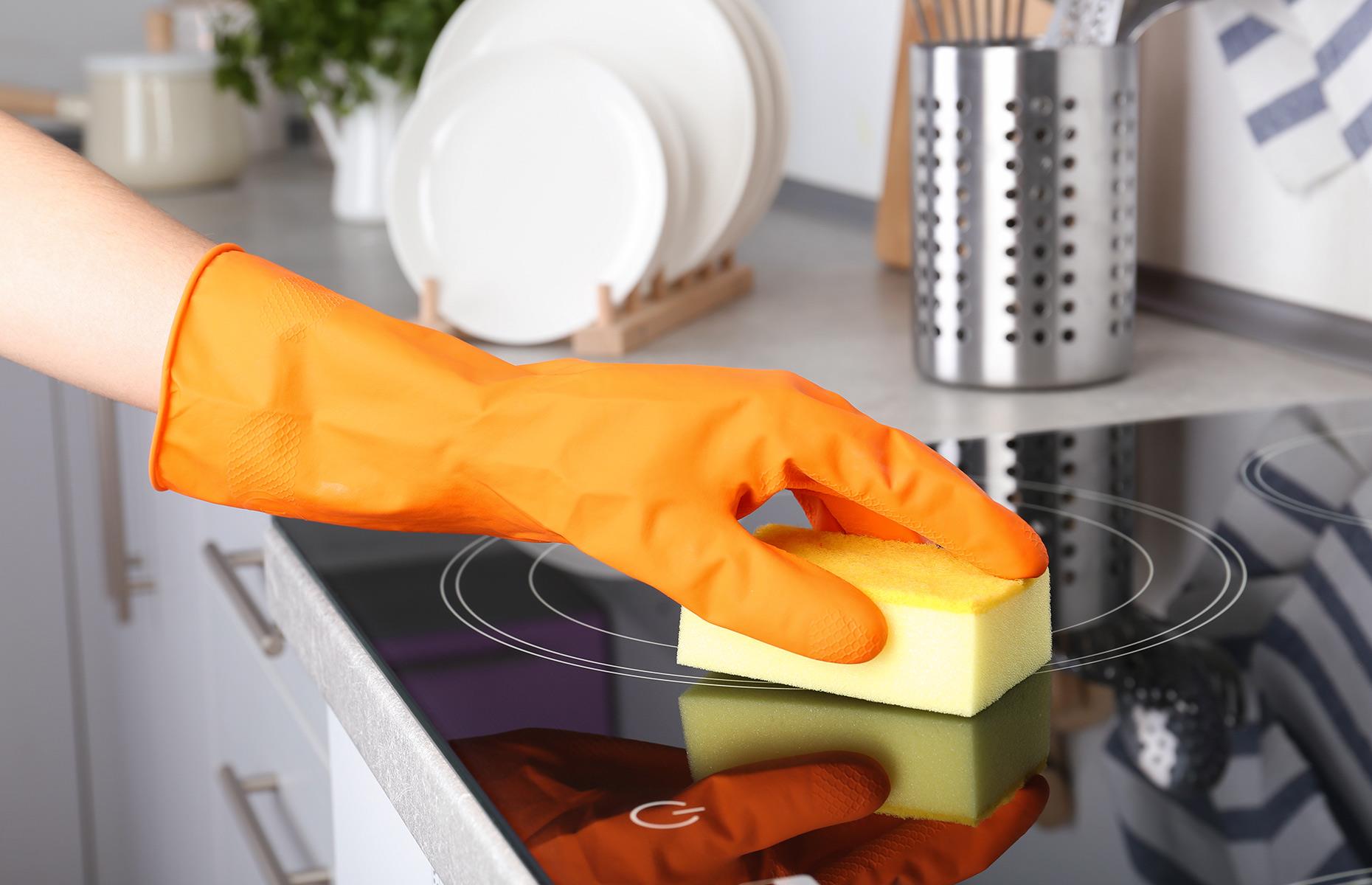 Wipe down worktops