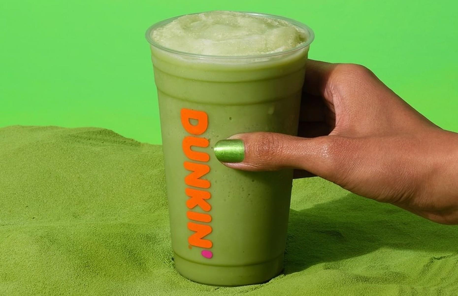 Dunkin’ Donuts Matcha Lattes