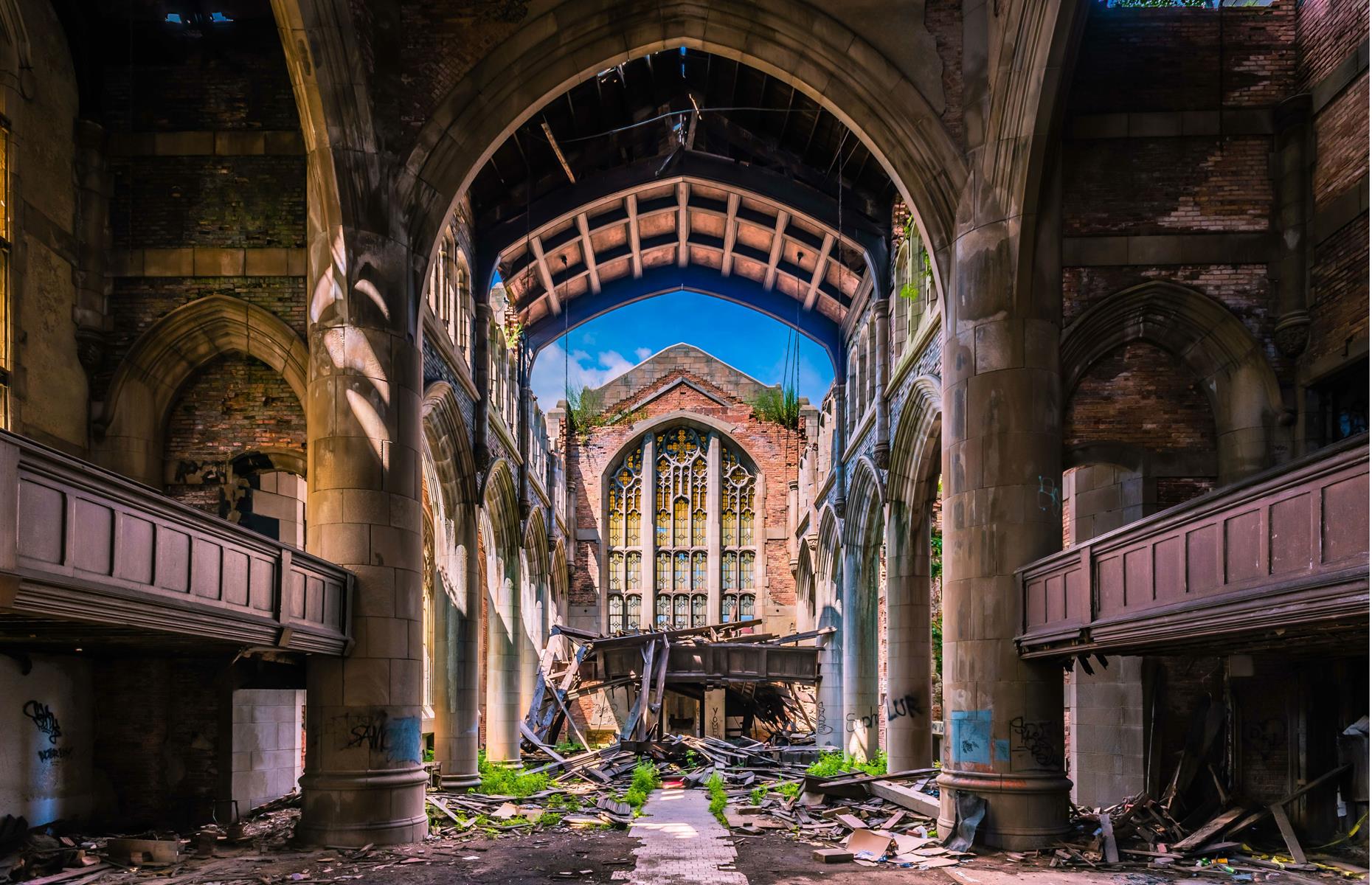 City Methodist Church, Gary, Indiana, USA