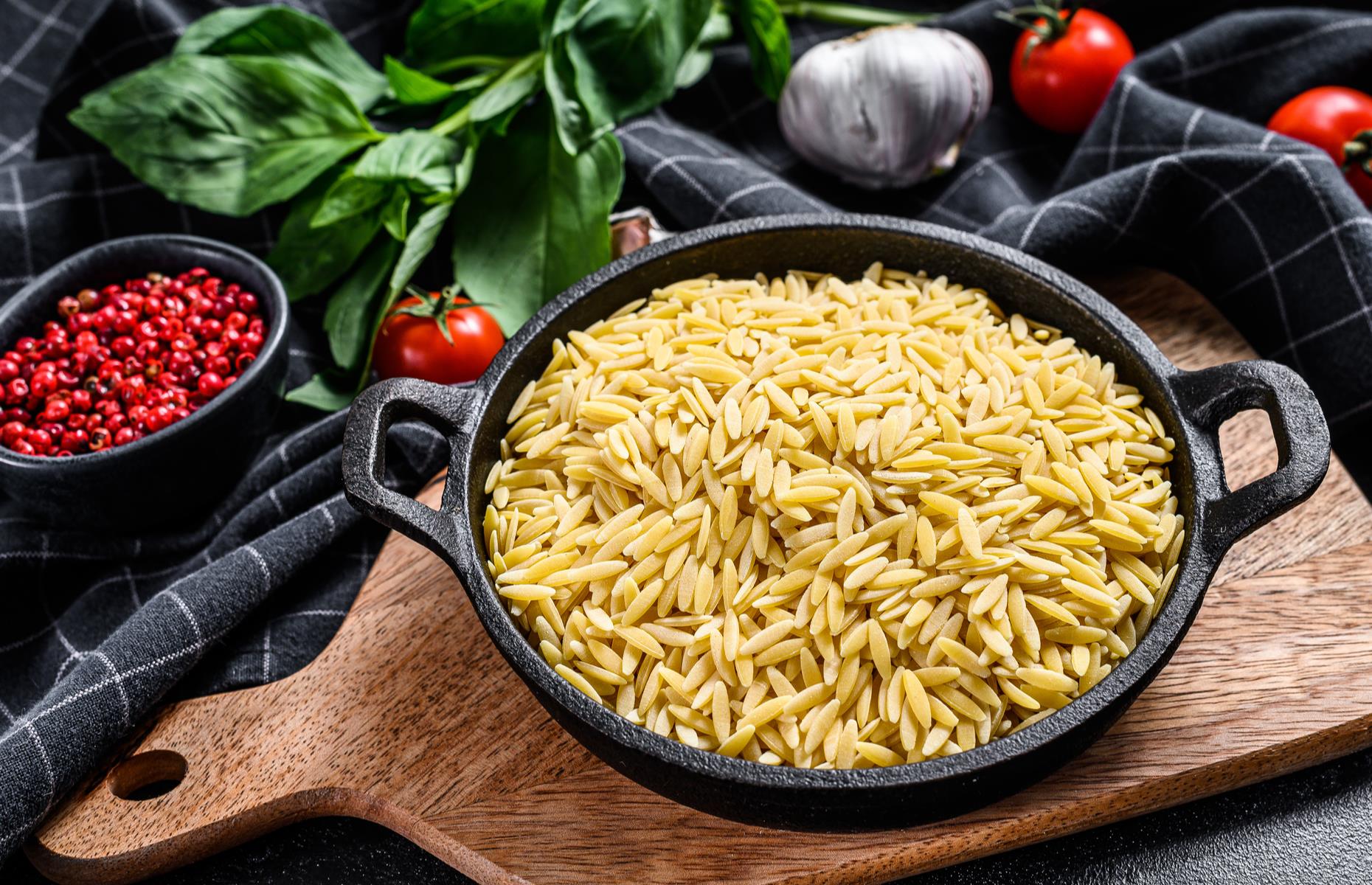 24. Stock up on orzo