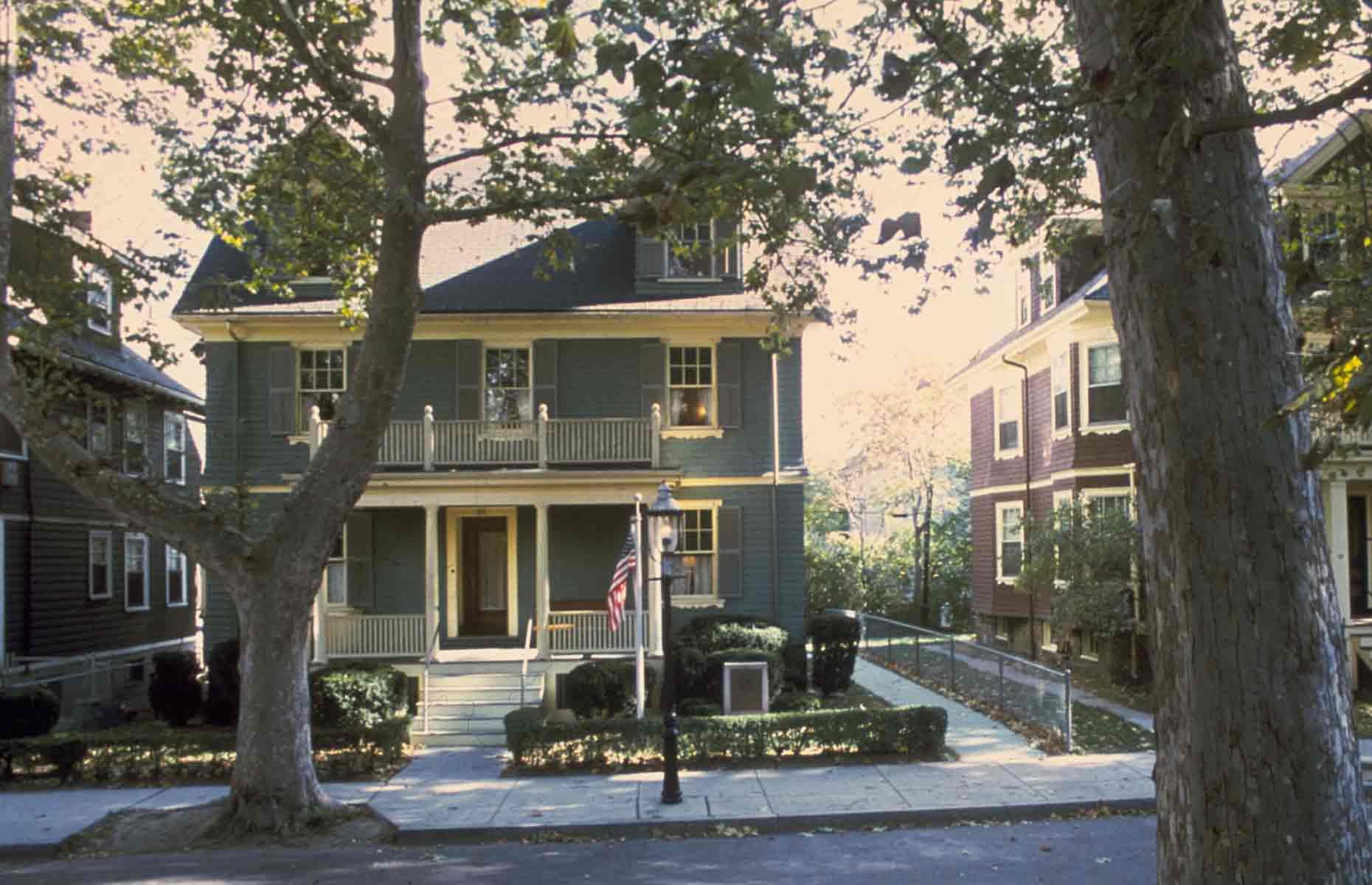 John F Kennedy's charming home in Brookline, Massachusetts