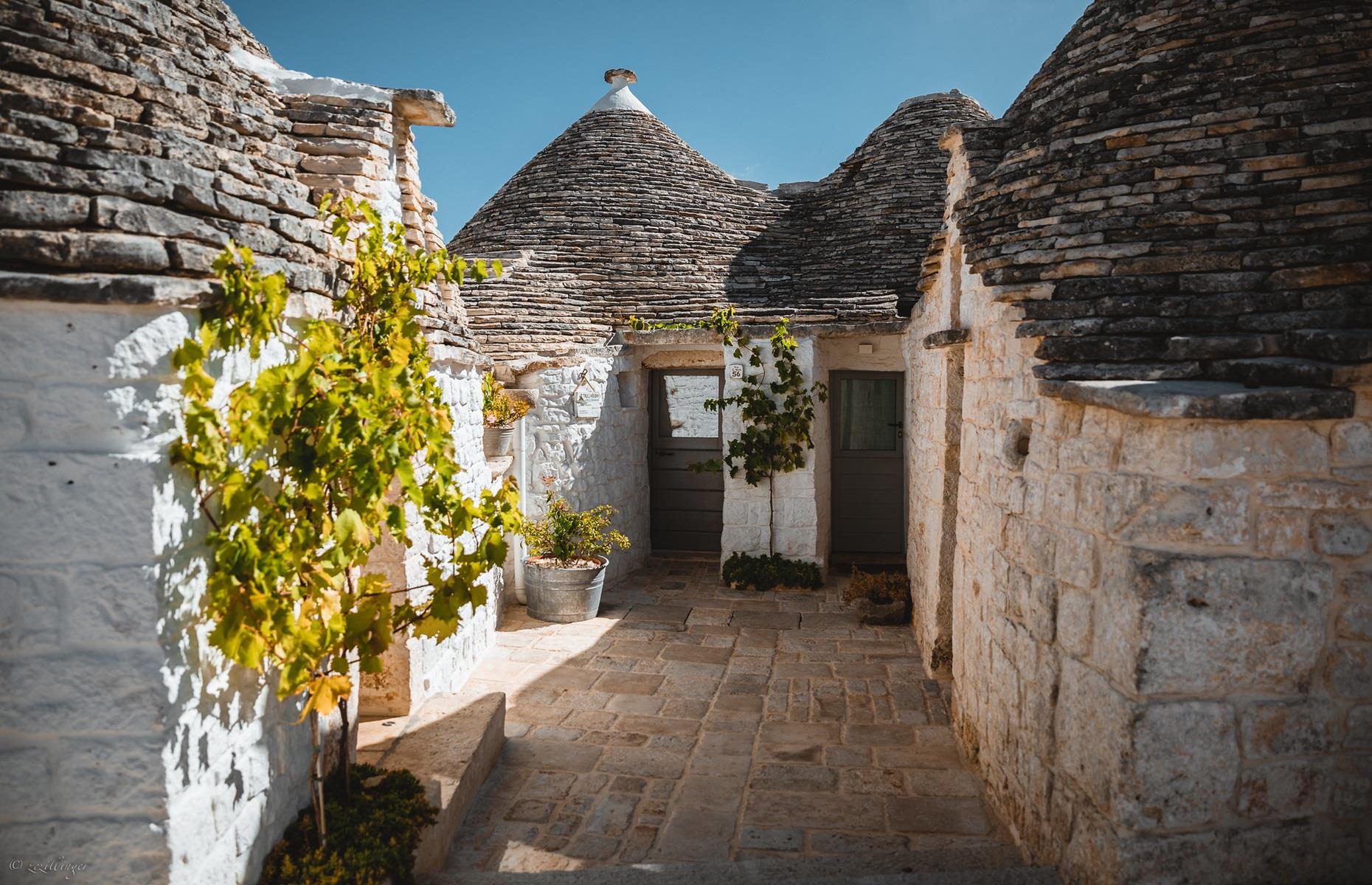 The trulli of Alberobello, Apulia, Italy