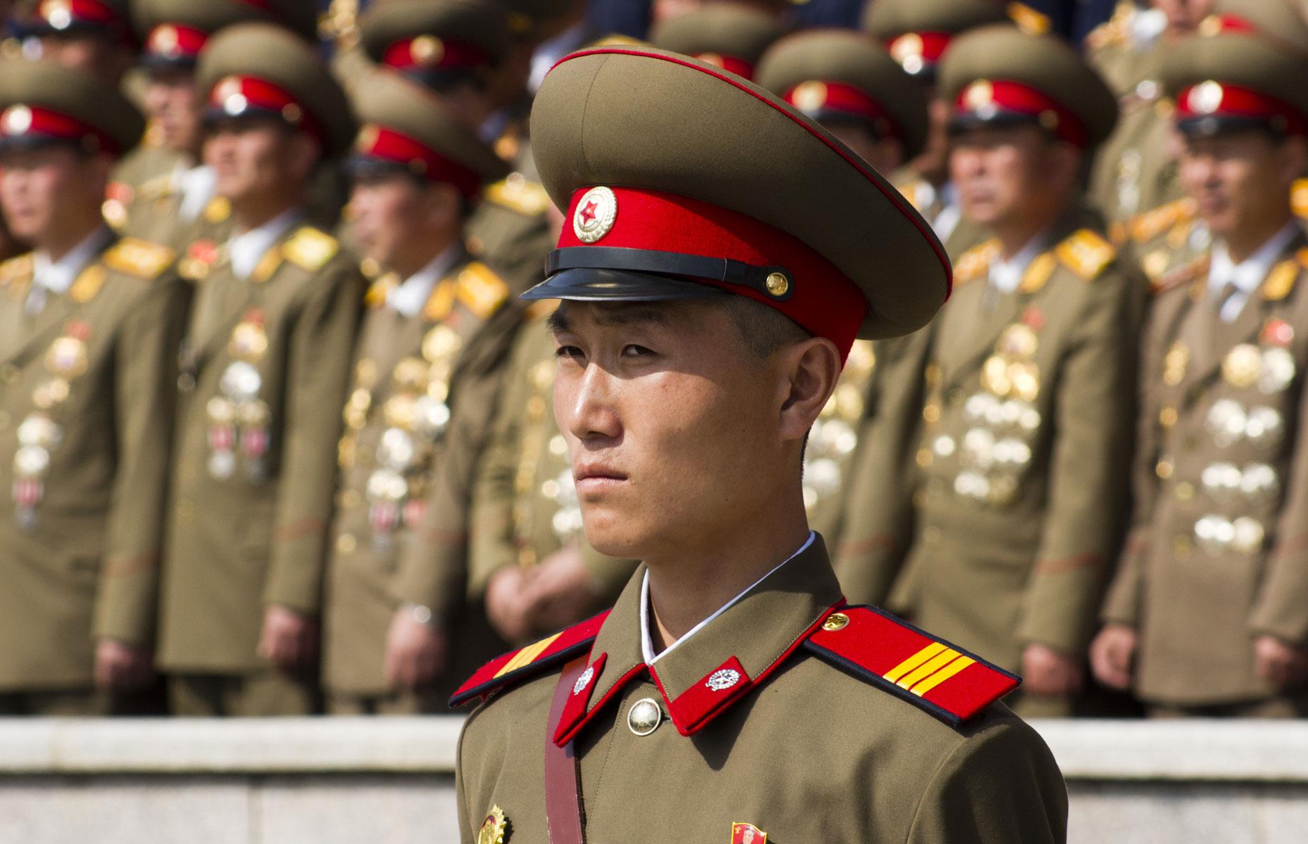 North Korea's annual military budget stands at up to $10 billion (£7.6bn)