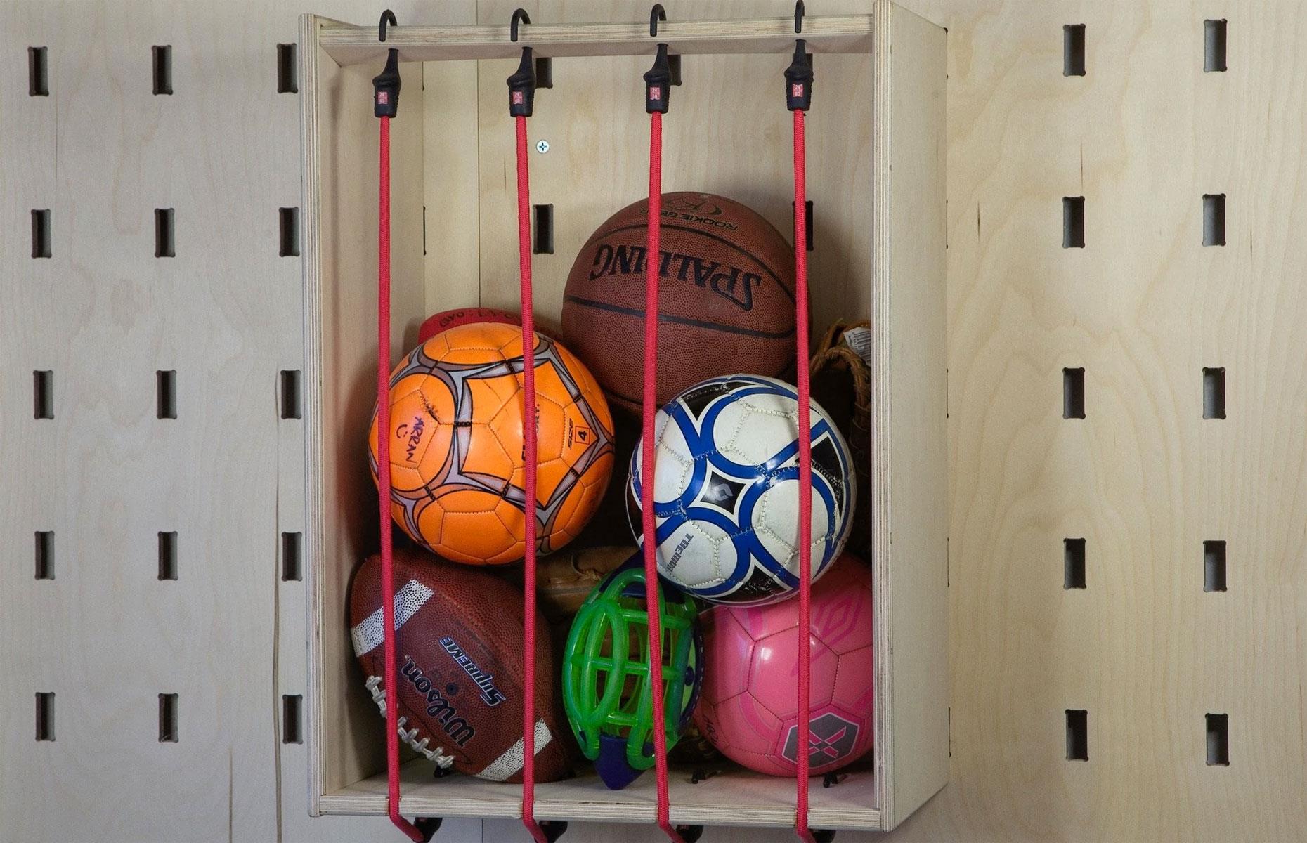 Store balls together