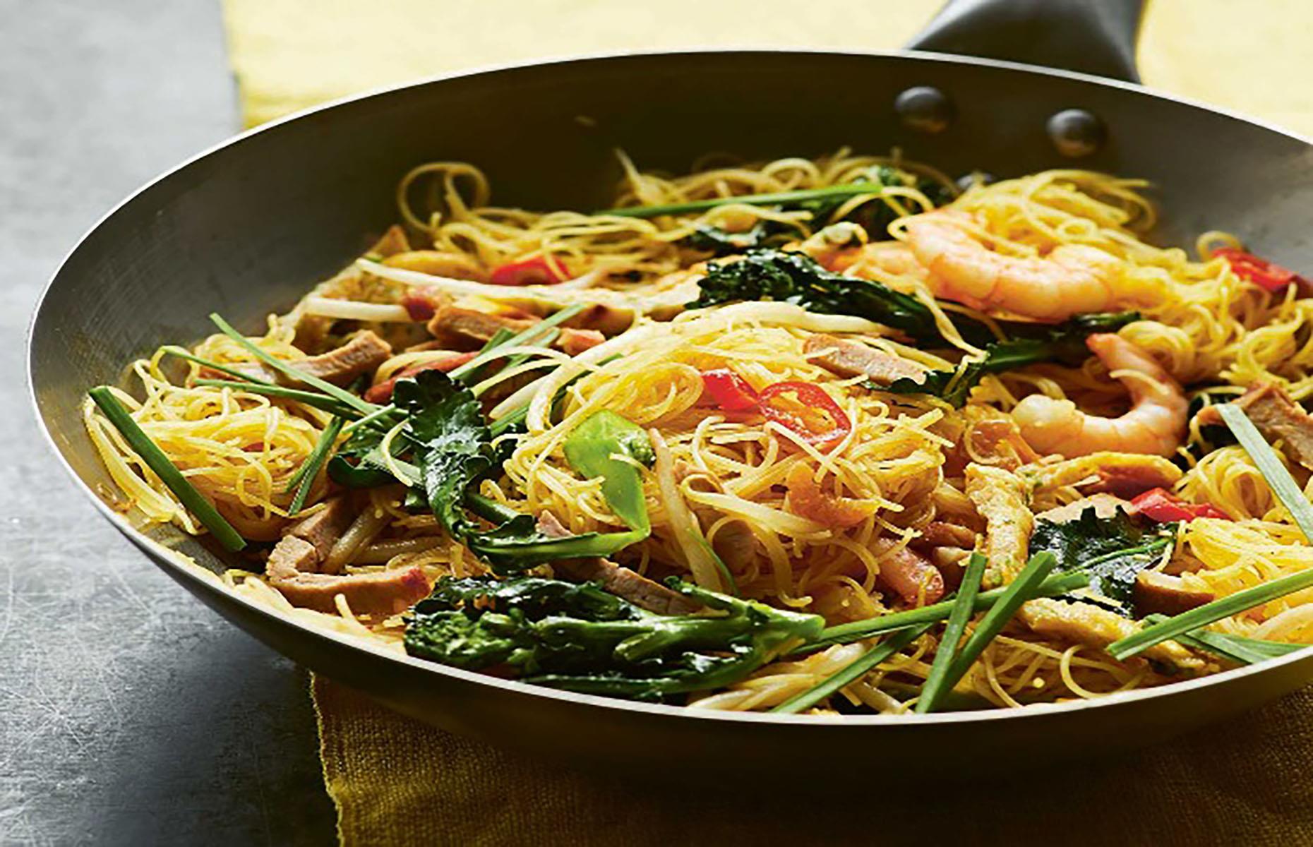 20. Vietnamese-style Singapore fried noodles