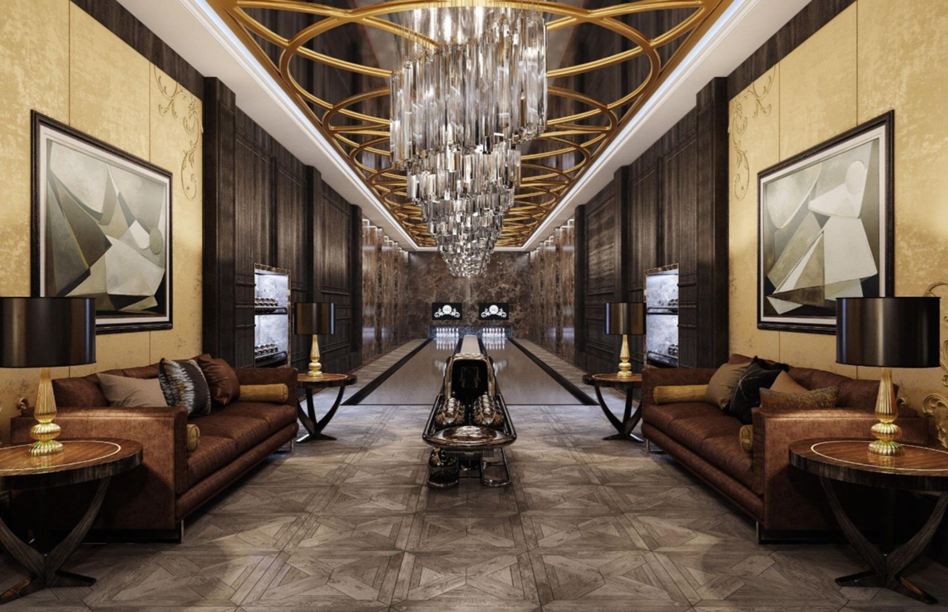 The super-luxe lower level, Surrey, UK