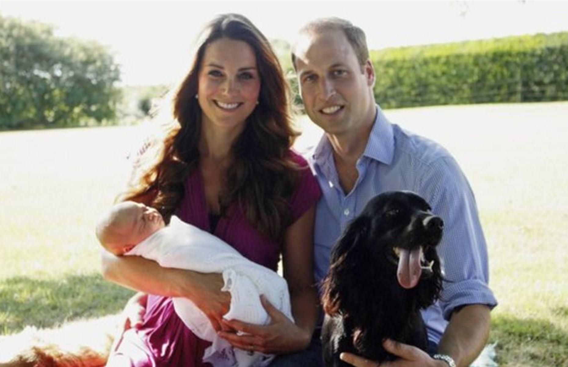 First official photographs of Prince George